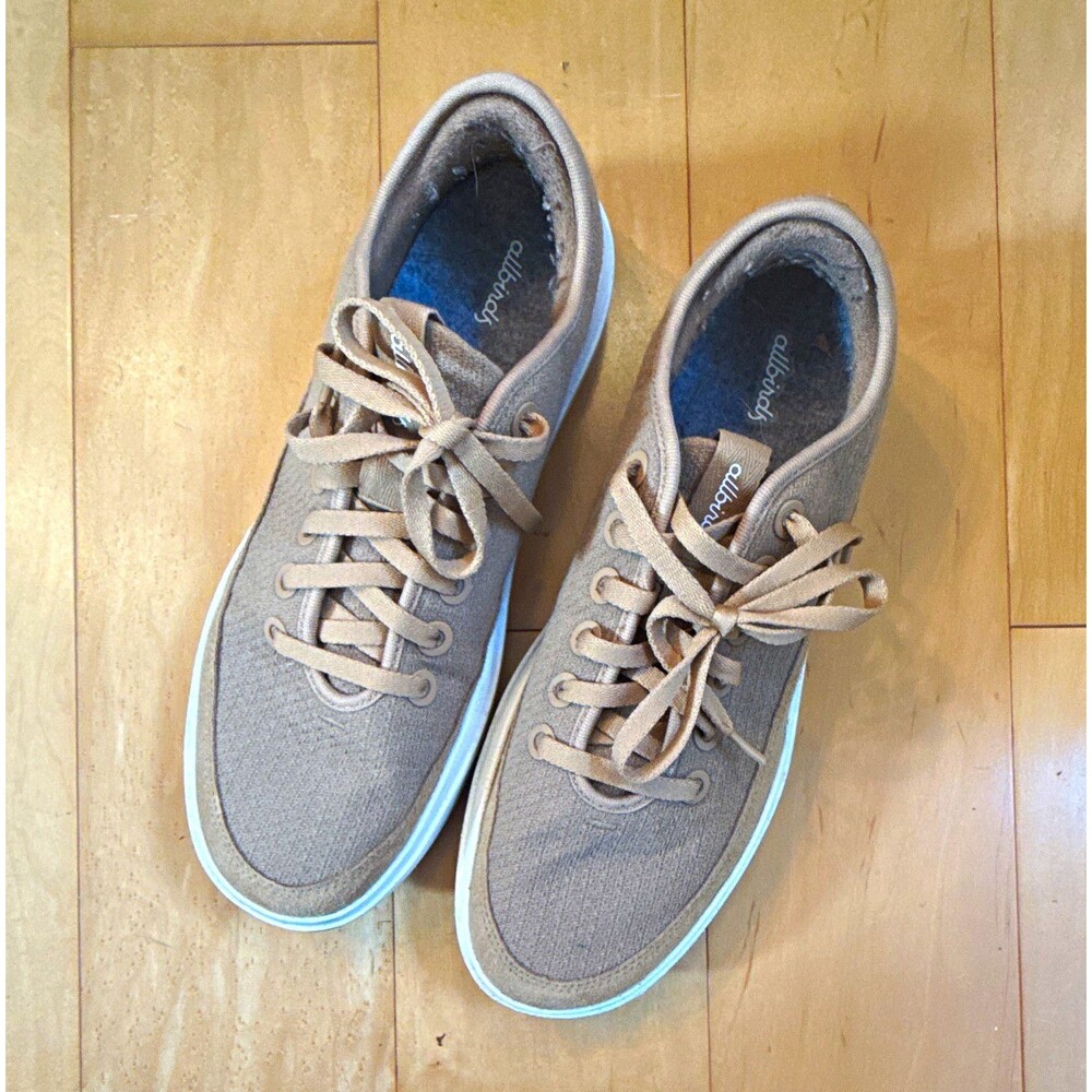 Allbirds Wool Runner Piper Sneaker Men’s Beige Lace-Up Sneakers US 12.5